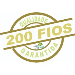 Kit 4 Fronhas 100% Algodão Percal 200 Fios com Bainha Azul - 2