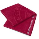 Ver imagem 1 de Toalha de Banho Buettner Jacquard Veludo Futebol Internacional 70cmx140m Vermelho