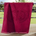 Ver imagem 2 de Toalha de Banho Buettner Jacquard Veludo Futebol Internacional 70cmx140m Vermelho