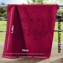 Ver imagem 4 de Toalha de Banho Buettner Jacquard Veludo Futebol Internacional 70cmx140m Vermelho
