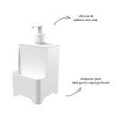 Ver imagem 4 de Kit Pia 3 Peças Lixeira Dispenser Porta Talher Cozinha - Stolf