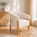 Ver imagem 1 de Poltrona Belleve Premium X 73cm Branco Marfim