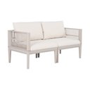Ver mais imagens de Kit com 1 Sofa e 2 Poltronas Maui em Polipropileno com Estofado Resistente a Água