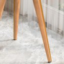Ver imagem 3 de Conjunto 2 Mesas Classic para Sala com Pés Estilo Retrô Palito - Branco