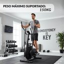 Ver imagem 6 de Elíptico Resistência a Ar Simulador Caminhada com Monitor Suporta 150kg Importway Iwf018