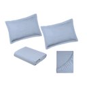 Ver imagem 5 de Jogo de Cama Casal Liso 300 Fios Nova América:azul
