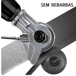 Cortador Chapas Placas Calhas Telhas Pvc para Parafusadeira - 4