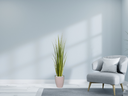 Ver imagem 2 de Planta Árvore Artificial Grass 1,20 m Kit + Vaso S. Bege 30 cm