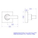 Ver imagem 2 de Acabamento para Registro Docolbase 3/4 Docol Stillo Ouro Polido - Docol