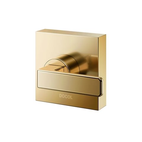 Acabamento para Registro Docolbase 3/4 Docol Stillo Ouro Polido - Docol