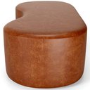 Ver imagem 7 de Puff Decorativo Orgânico para Living Quarto 140cm Orbit W01 Couríssimo Camel - Lyam Decor
