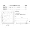 Spa Quadrado Malaga Combate com Hidro - 127v - 3