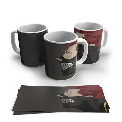 Caneca de Porcela Anime Black Cover Modelo 07
