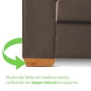 Ver mais imagens de Conjunto 3x2 Lugares 210cm e 150cm Florianópolis
