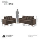 Ver imagem 3 de Conjunto 3x2 Lugares 210cm e 150cm Florianópolis