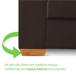 Conjunto Florianópolis 3x2 Lugares Veludo - 8