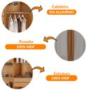 Ver imagem 6 de Guarda Roupa Casal Dunas Mdf 6 Portas e 2 Gavetas Moderna