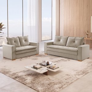 Conjunto Florianópolis 3x2 Lugares Veludo