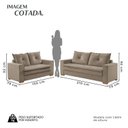 Ver imagem 3 de Conjunto 3x2 Lugares 210cm e 150cm Florianópolis