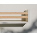 Ver imagem 2 de 3 Prateleira Auxiliar P/ Banheiro/cozinha/decoração Cedrinho