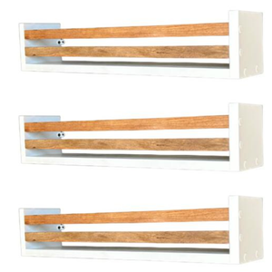 3 Prateleira Auxiliar P/ Banheiro/cozinha/decoração Cedrinho