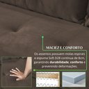 Ver imagem 4 de Sofá Florianópolis 2 Lugares 150cm Veludo Marrom