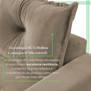 Ver imagem 5 de Sofá Florianópolis 3 Lugares 210 cm Veludo