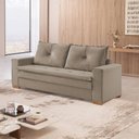 Ver imagem 1 de Sofá Florianópolis 3 Lugares 210 cm Veludo