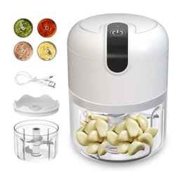 Mini Triturador Processador Moedor Elétrico Recarregável Usb - 1
