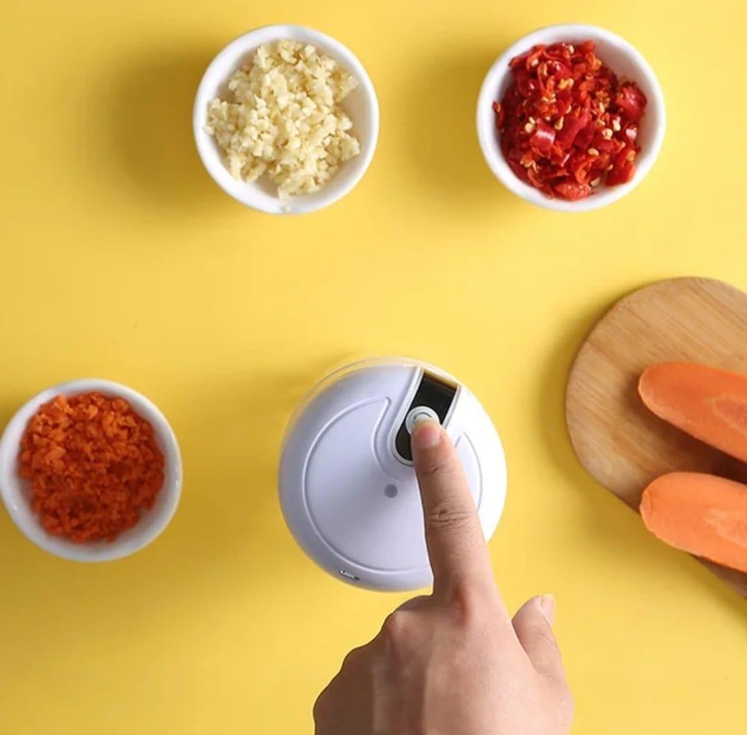 Mini Triturador Processador Moedor Elétrico Recarregável Usb - 6