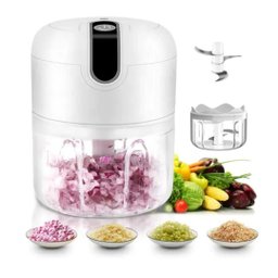 Mini Triturador Processador Moedor Elétrico Recarregável Usb - 4