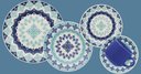 Ver imagem 3 de Kit 6 Pratos de Sobremesa Donna Lola Oxford Cerâmica 19 Cm