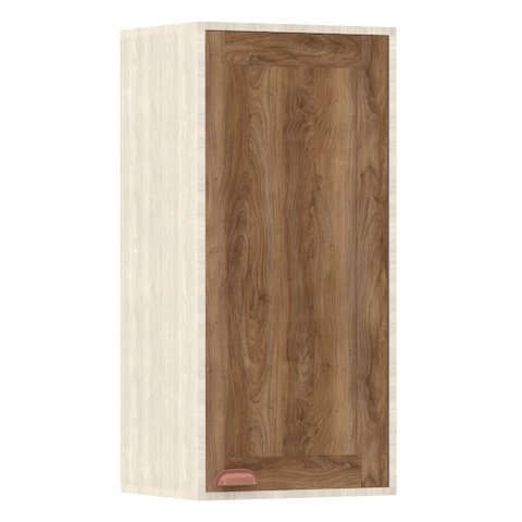 Armário Aéreo de Cozinha 40 Cm 1 Porta de Abrir 2 Prateleiras Sofia Luciane Móveis