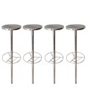 Ver imagem 1 de 04 Bancos Inox Dupla Face Bar Molhado + Chumbadores