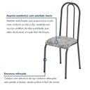 Ver imagem 4 de Kit 4 Cadeiras para Sala de Jantar Leticia