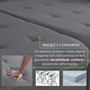 Ver imagem 4 de Sofá Retrátil Muriaé 4 Lugares 250 cm Linho