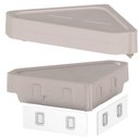 Ver imagem 3 de Kit Banheiro Saboneteira Porta Shampoo Toalheiro Papeleira B