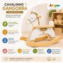 Ver imagem 6 de Cavalinho Balanco Gangorra Infantil Montessori Madeira MDF Bebe Playground Crianca Banquinho com Enc