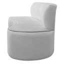 Ver imagem 6 de Sofá Curvo Orgânico 160cm 2 Lugares Linho Antonela