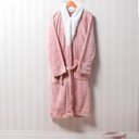 Ver imagem 1 de Roupão Kimono Microfibra Sherpa Rosê Smoke