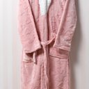 Ver imagem 2 de Roupão Kimono Microfibra Sherpa Rosê Smoke