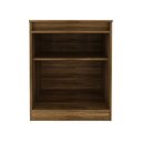 Ver imagem 3 de Balcão para Escritório 02 Portas com Chave Me4149 Nogal Tecnomobili
