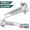 PARAFUSO SEXTAVADO AUTO BROCANTE 6,3 X 25MM TOP COAT 1000Pçs - 2