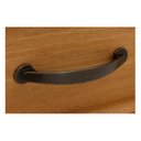 Ver mais imagens de Cristaleira Vitrine de Madeira Maciça com 2 Gavetas | Coleção England