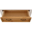 Ver imagem 7 de Cristaleira Vitrine de Madeira Maciça com 2 Gavetas | Coleção England