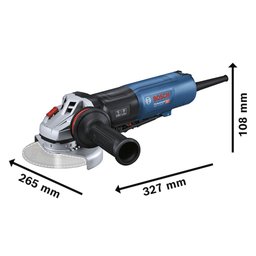 Esmerilhadeira Angular 5" 1700W Bosch GWS 17-125 PS 220V - 06017D13E0-000 - 6