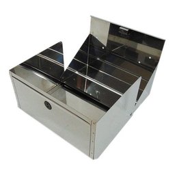 13 Un Porta Papel Toalha Inox Toalheiro Cozinha Ou Banheiro:Cinza - 5