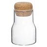 Pote de Vidro com Tampa Rolha Cortiça 145ml Porta Temperos - 1