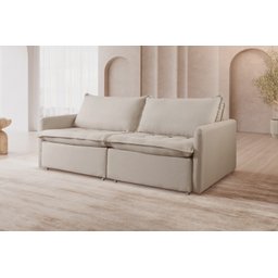 Sofá Cama Retrátil 2 Lugares 200cm Califórnia - 5