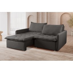Sofá Cama Retrátil 2 Lugares 200cm Califórnia - 2